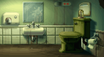 Thimbleweed Park Toilet screenshot